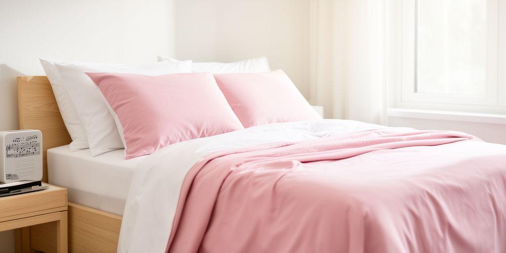 Soft luxury bedding representing privacy and security