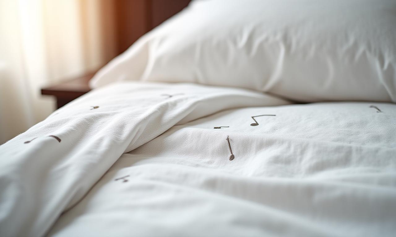 Lullaby Lynx luxury bedding details